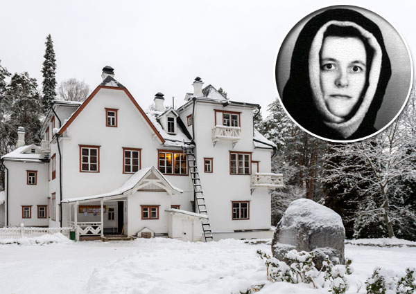 Волшебная атмосфера усадьбы «Поленово» на Оке навеяла писательнице Татьяне Александровой (в круге справа) образ шебутного домовенка Кузи