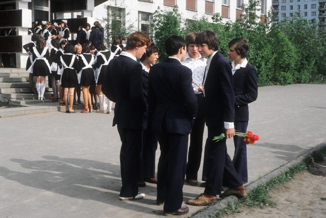 Школьная форма в 1970-х