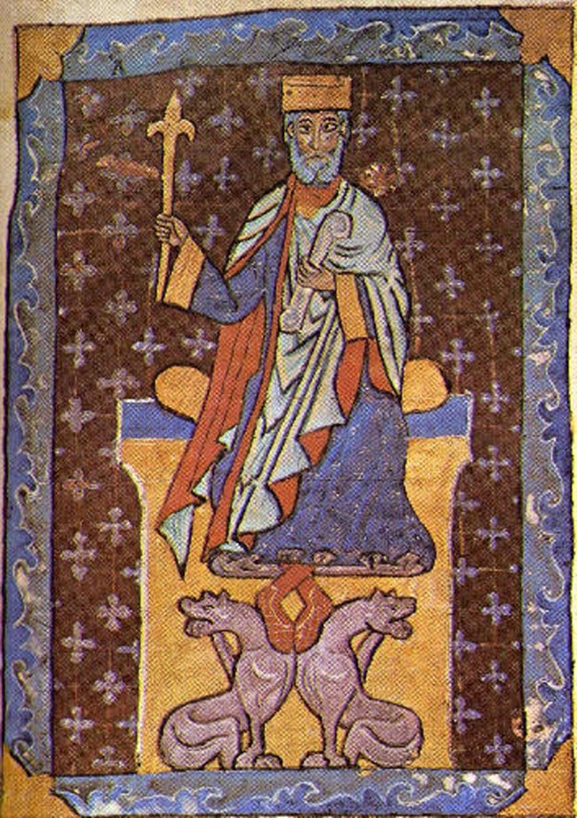 Изображение XIII века Альфонсо Слюнтяя