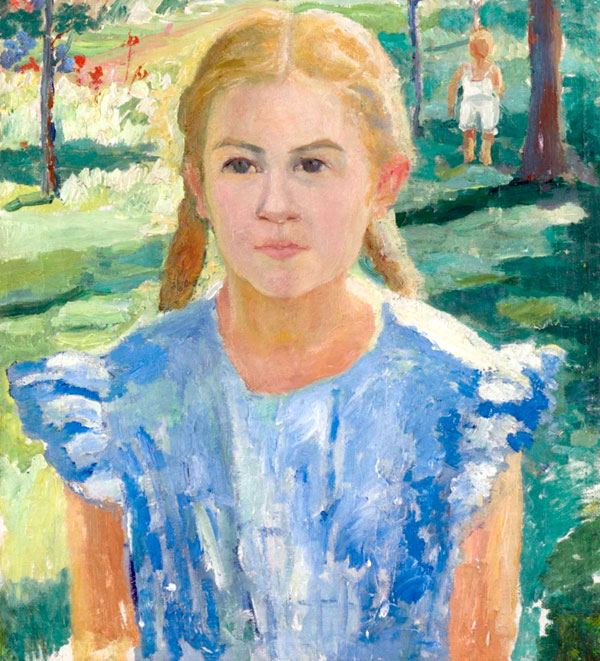 Портрет дочери Уны (1932 г.).