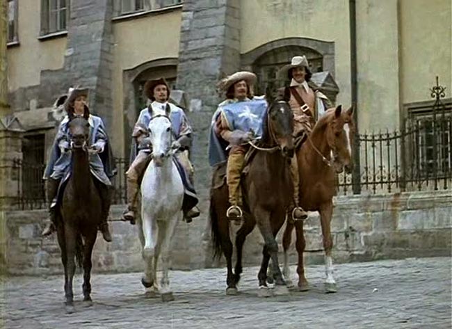Фрагмент из фильма «Д'Артаньян и три мушкетера»
