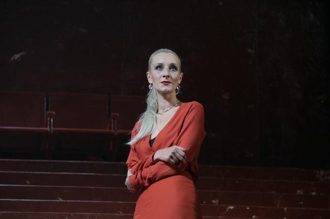 Мариэтта Цигаль-Полищук в Театре на Малой Бронной