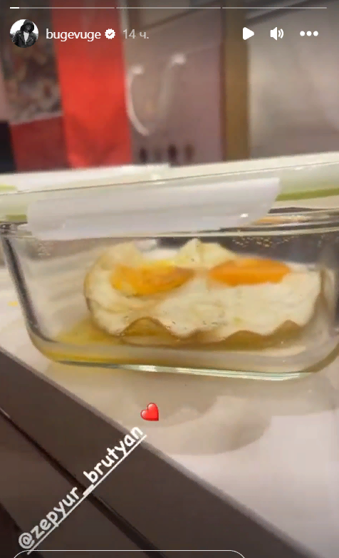 Из Stories Прилучного