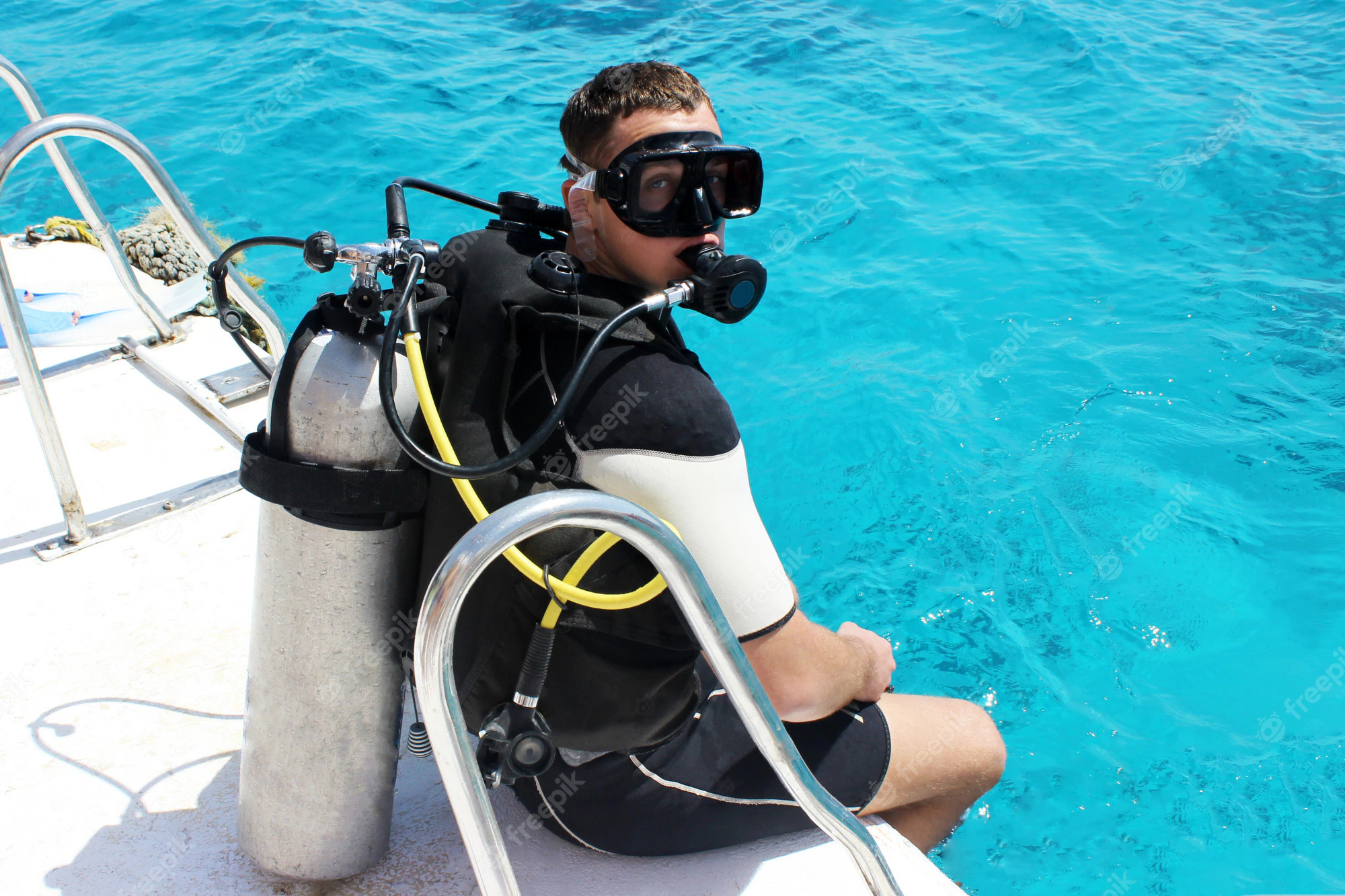 Газ для дыхания водолазов в аквалангах
