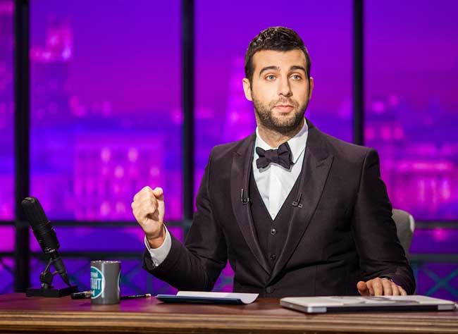 Иван Ургант в своем шоу «Вечерний Ургант»