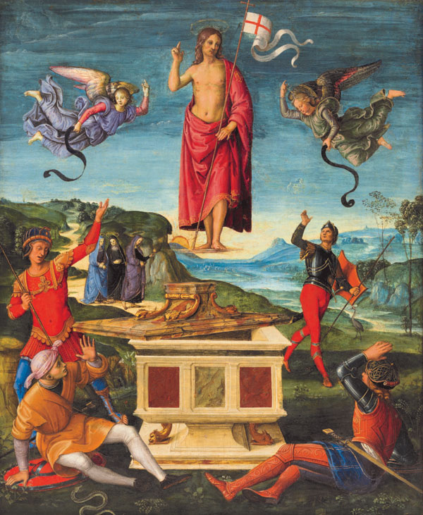 «Воскресение Христа», 1499 - 1502 гг., Рафаэль Санти