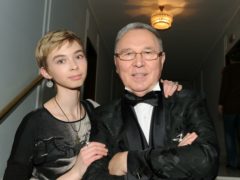 Вячеслав Зайцев с внучкой