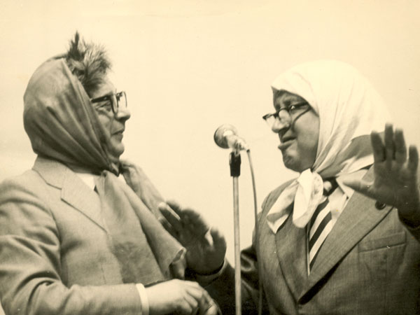 Вероника Маврикиевна (Тонков) и Авдотья Никитична (Владимиров)