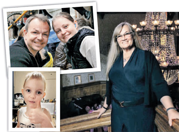 Александр Демич с женой. Их маленький сын – внизу. Вдова Юрия Демича Татьяна Люкшинова в наши дни (справа)