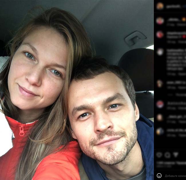 Михаил Гаврилов-Третьяков и его вторая жена Валерия