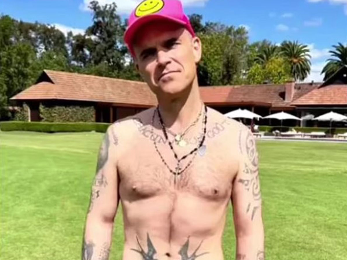 Робби Уильямс решил взяться за глаза