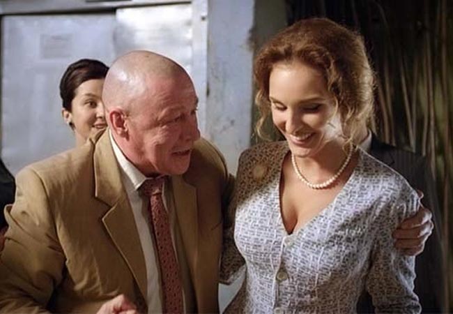 Софья Каштанова вместе с Михаилом Ефремовым в фильме «Оттепель»