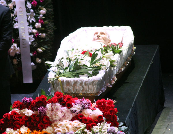 Ясуловича в гробу было не узнать - перед смертью он тяжело болел