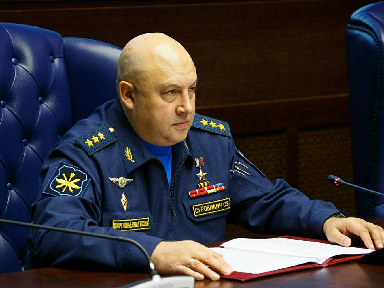 Сергей Суровикин С сайта Минобороны исчезли данные о генерале Суровикине
