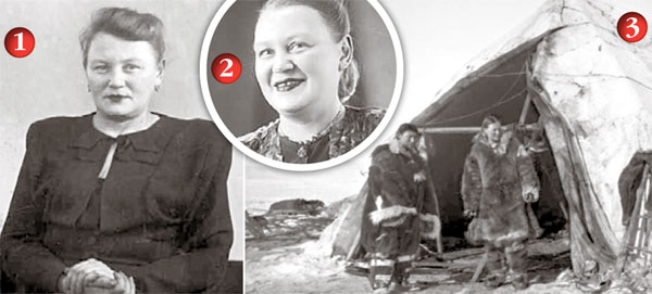 Варвара Кузнецова: 1 - до, 2 – после, 3 – и во время жуткой экспедиции