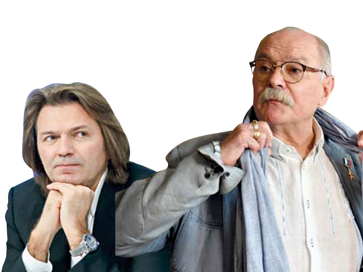 Дмитрий Маликов, Никита Михалков Дмитрий Маликов, Никита Михалков