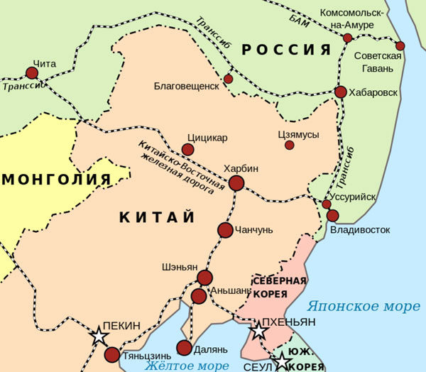 Ж/д станция Харбин основана нашими предками в 1898 году