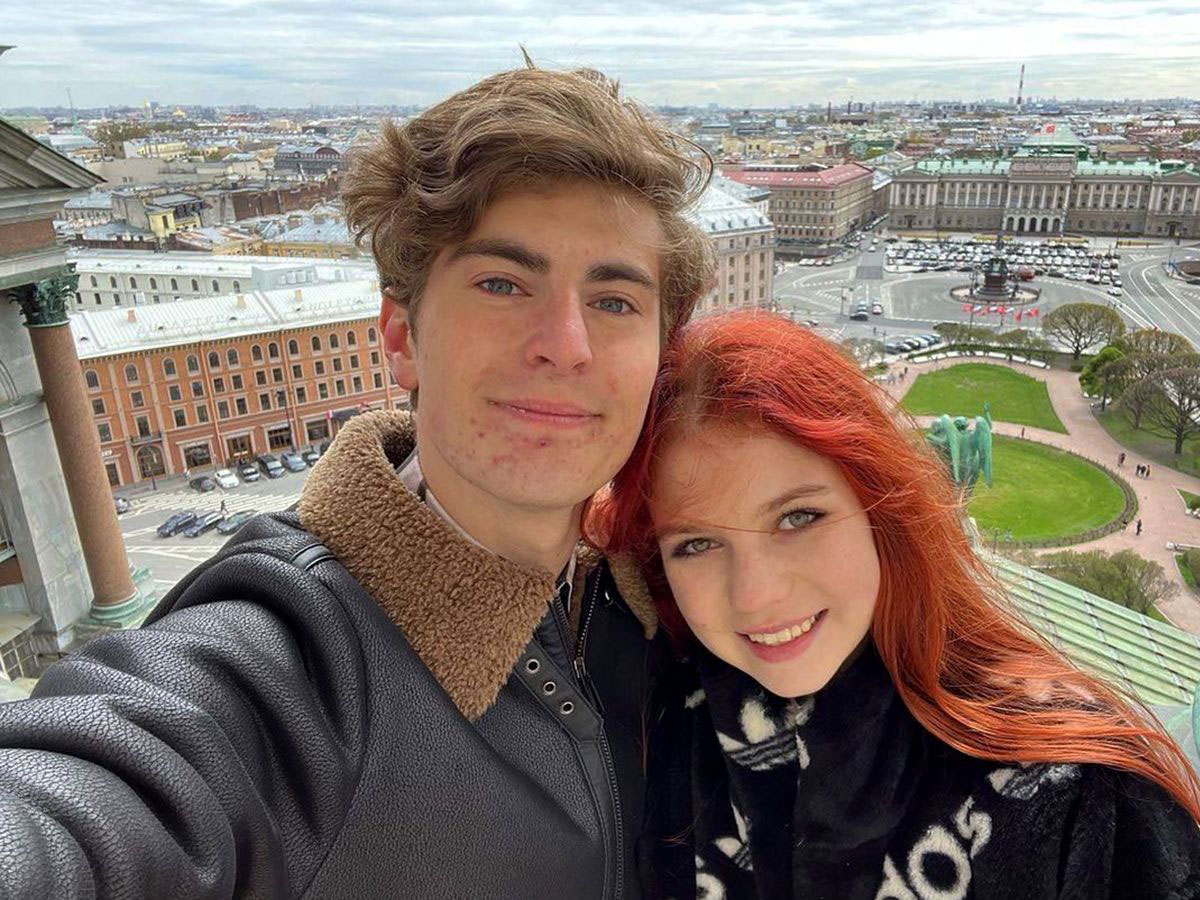 Марк Кондратюк с Александрой Трусовой