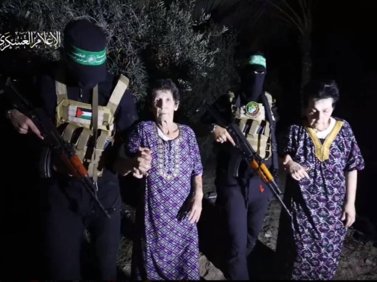 Освобожденные заложницы