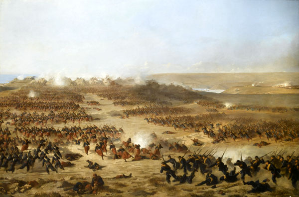 Поль-Александр Проте. «Генеральная атака Севастополя союзниками 6 июня 1855 года»