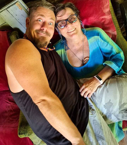 Сын Андрея Краско Иван-Ян с мамой Мириам