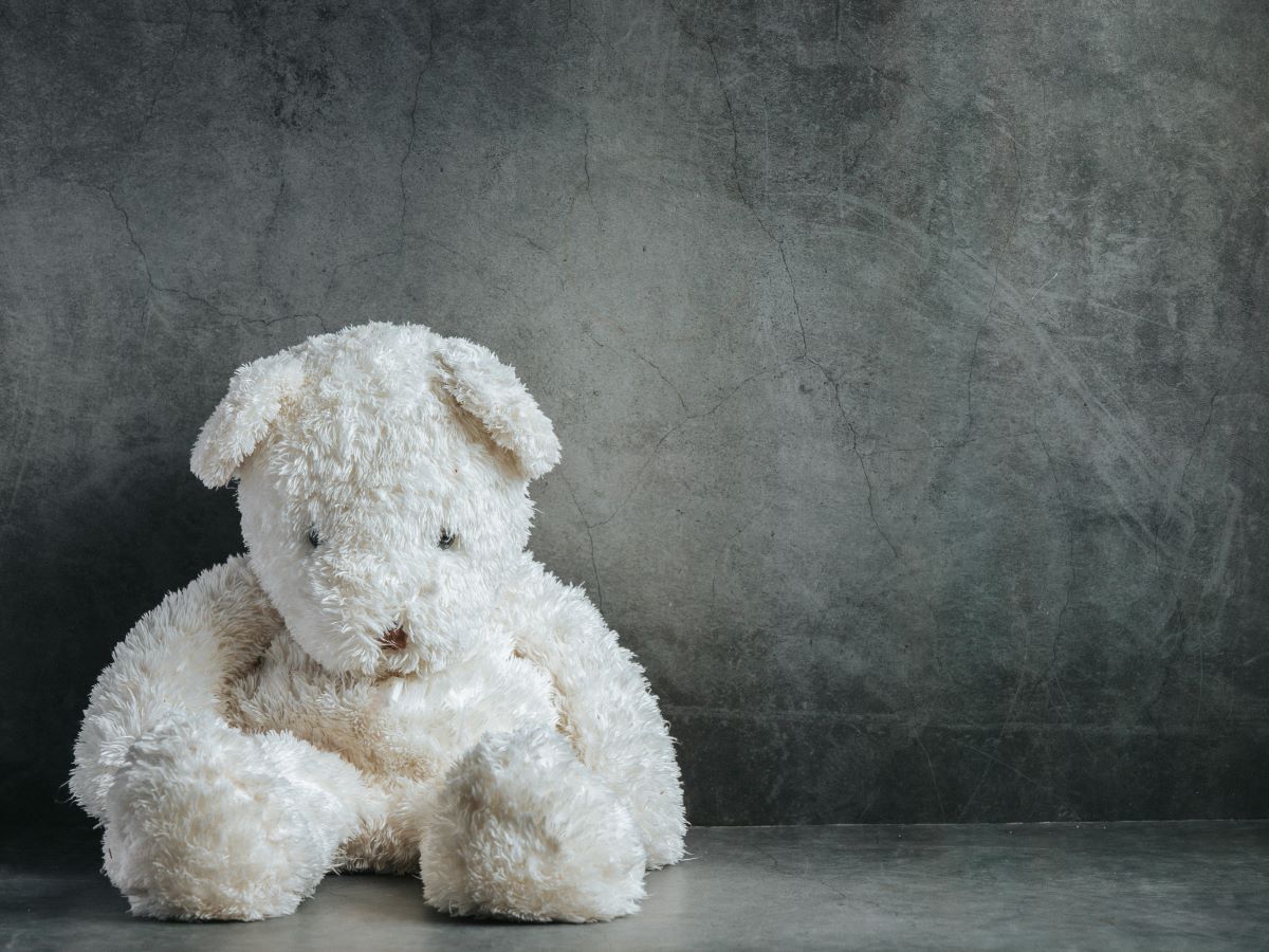 Грустный мишка