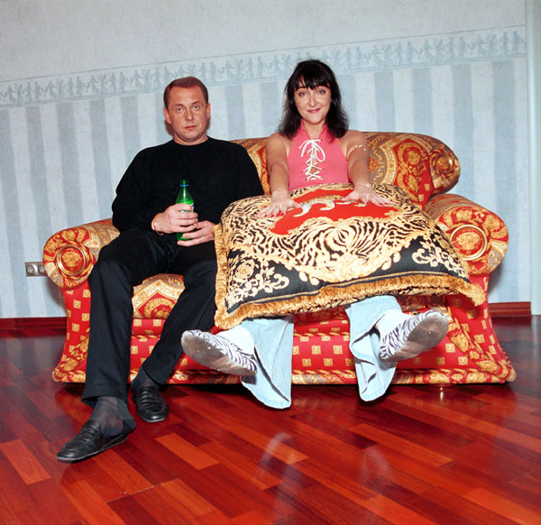 Лолита Милявская с Арнольдом Спиваковским (2000 г.)