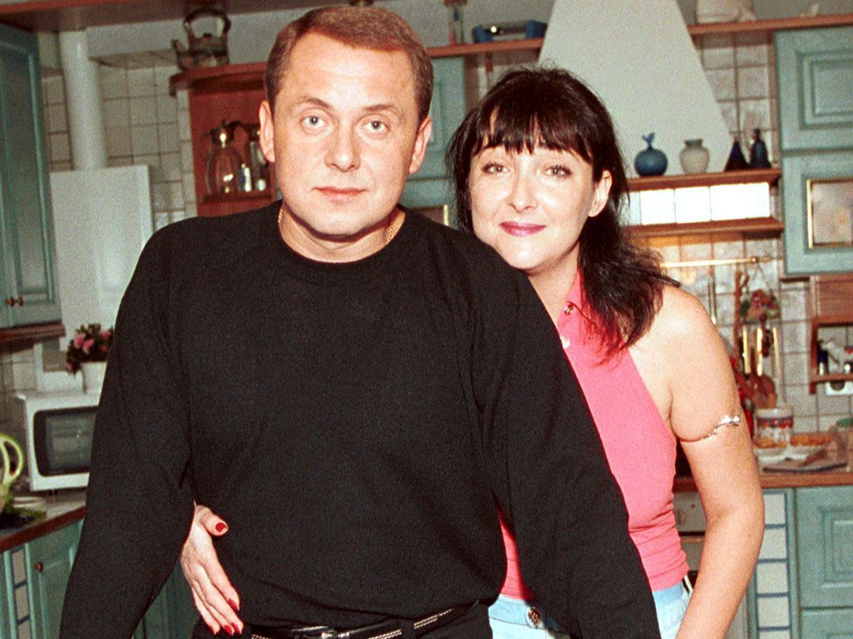 Лолита Милявская с Арнольдом Спиваковским (2000 г.)