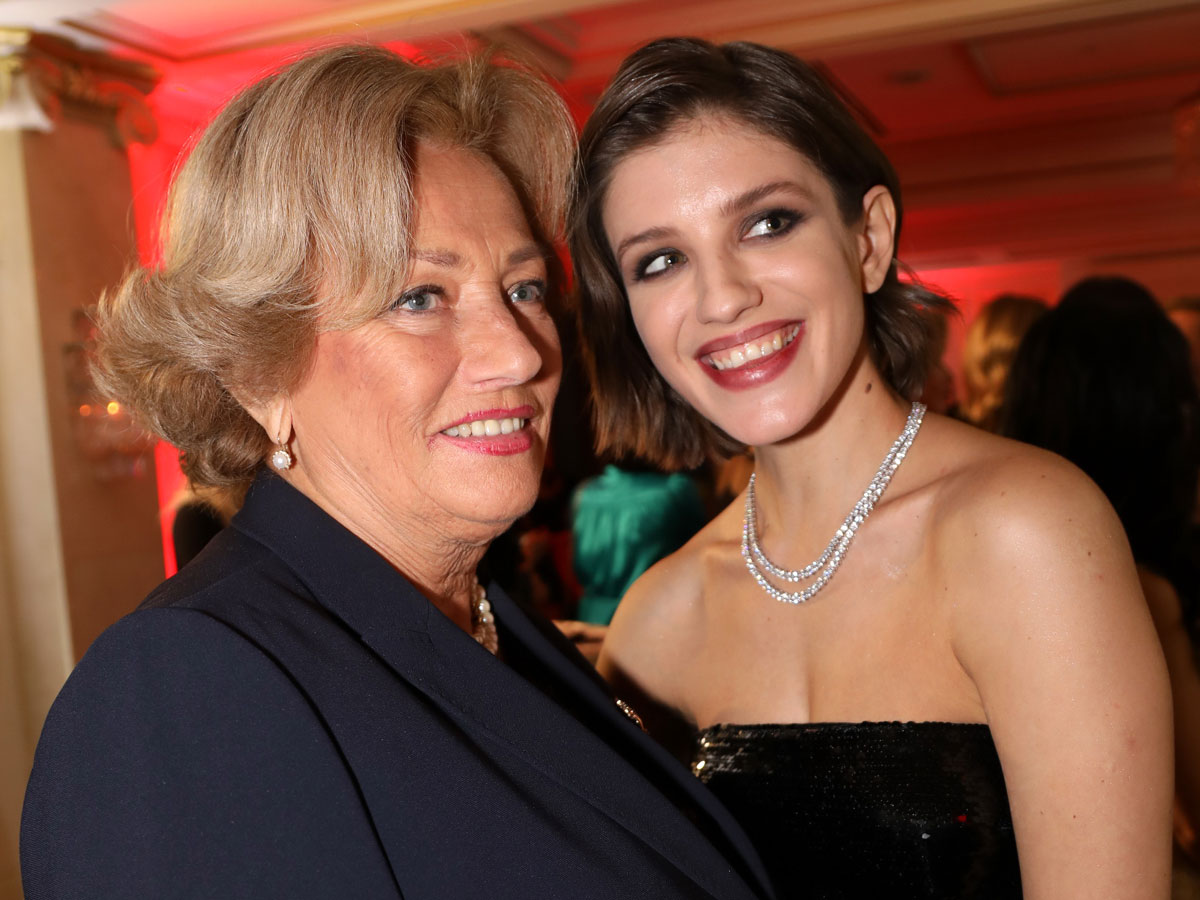 Ольга Евгеньевна со знаменитой наследницей