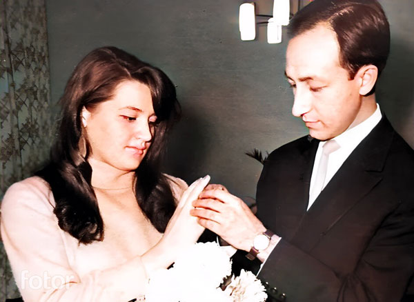 Татьяна и Илья поженились вскоре после знакомства, 70-е
