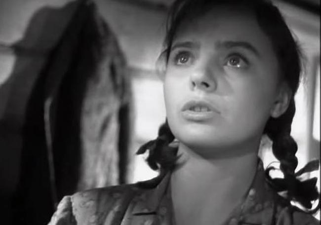 Валентина Маркова в фильме «Баллада о солдате»