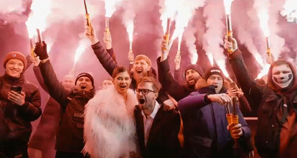 Яркий подарок от болельщиков «Спартака»