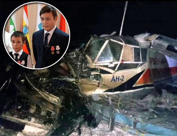 Хатанзейские (слева) и то, что осталось от Ан-2