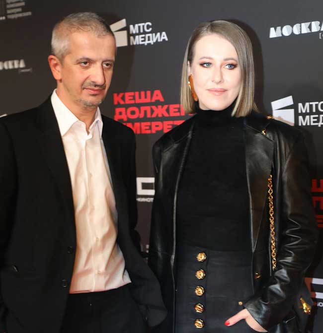 Константин Богомолов и Ксения Собчак