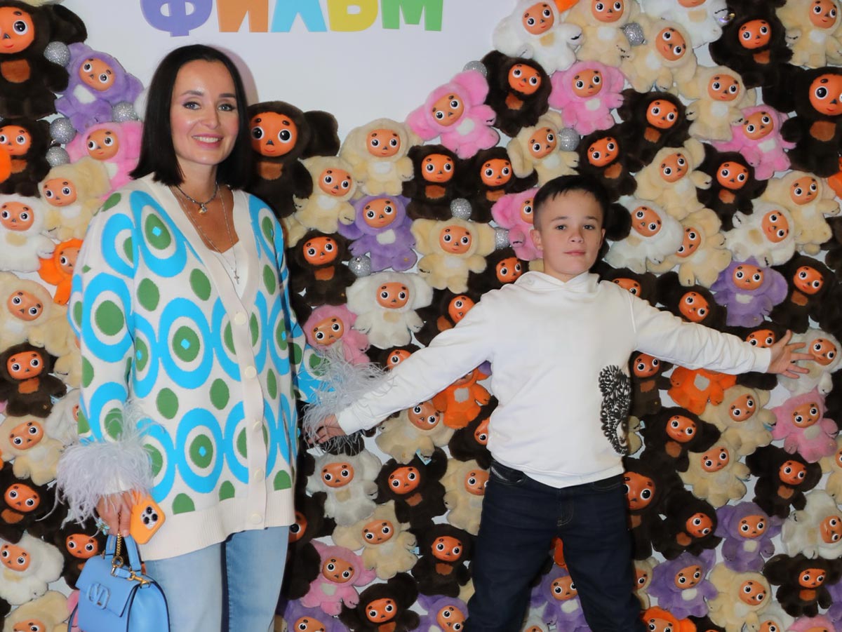 Поля Полякова с сыном