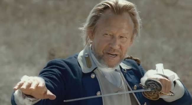 Дмитрий Харатьян в фильме «Гардемарины 1787. Война»