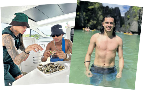 Лукас Барриос, Хорхе Карраскаль и Хесус Медина (справа)