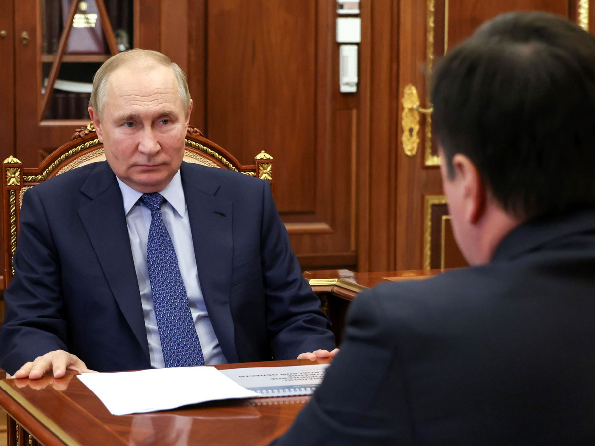 Владимир Путин и Андрей Воробьев