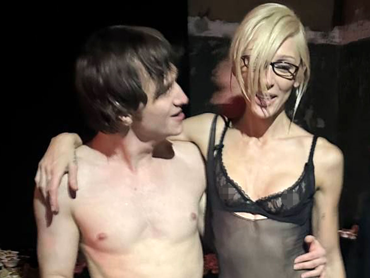 Самый отвратительный эпизод похабной вечеринки: скандальный рэпер с Настей Ивлеевой