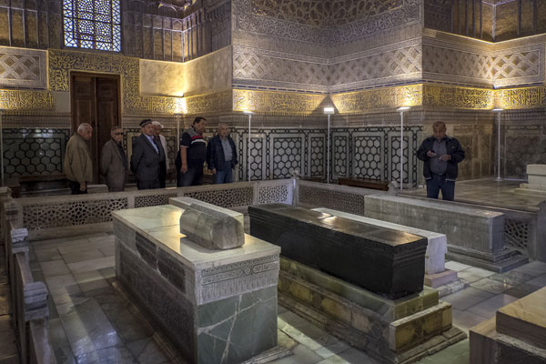 Внутри мавзолея Гур-Эмир в Самарканде