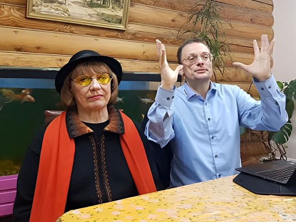 C сыном Василием, ставшим православным миссионером