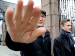 Федор Добронравов пришел со старшим сыном Виктором