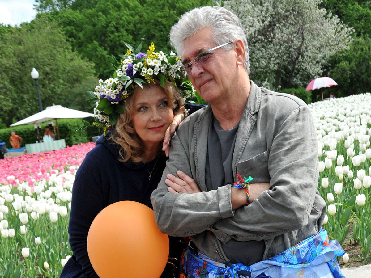 Ирина Алферова с мужем Сергеем Мартыновым