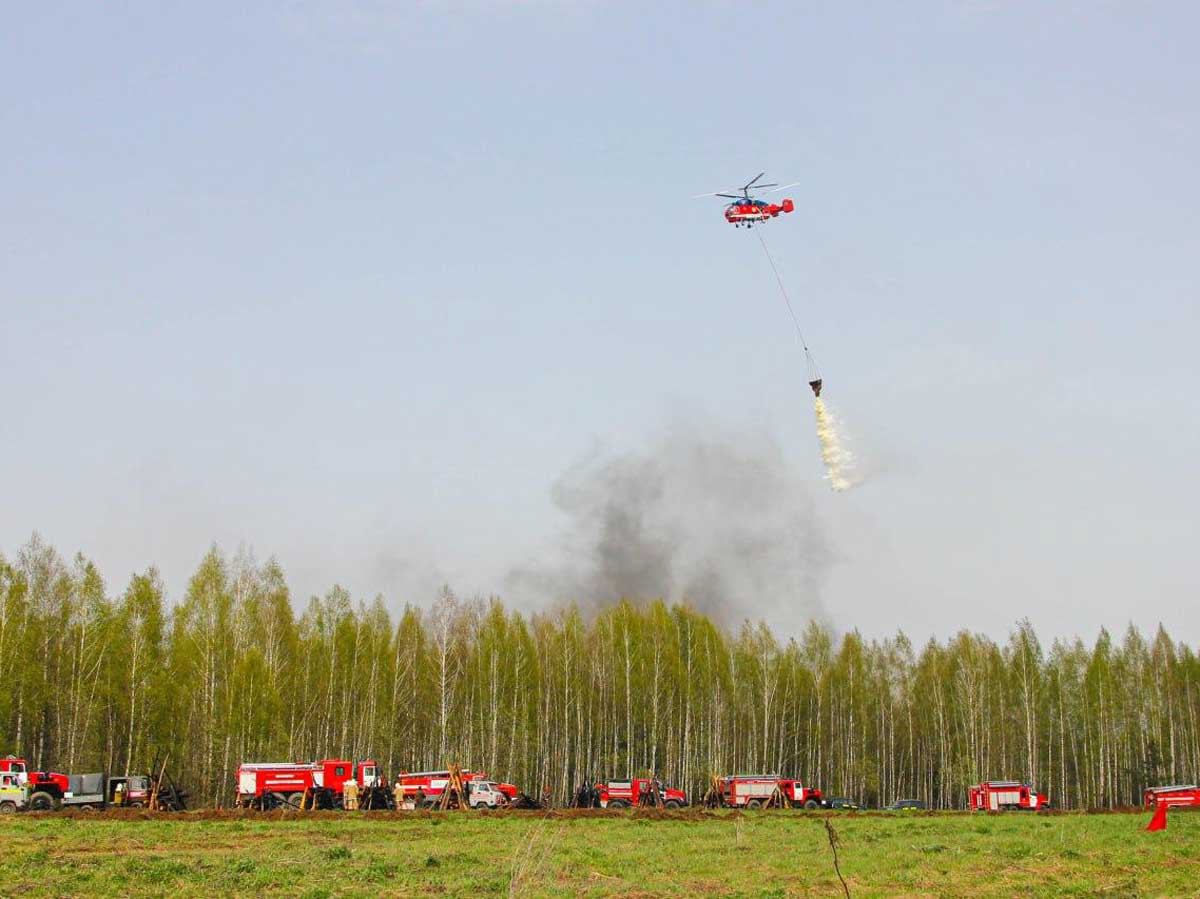 Андрей Воробьев объявил об усилении контроля за пожарами в Подмосковье