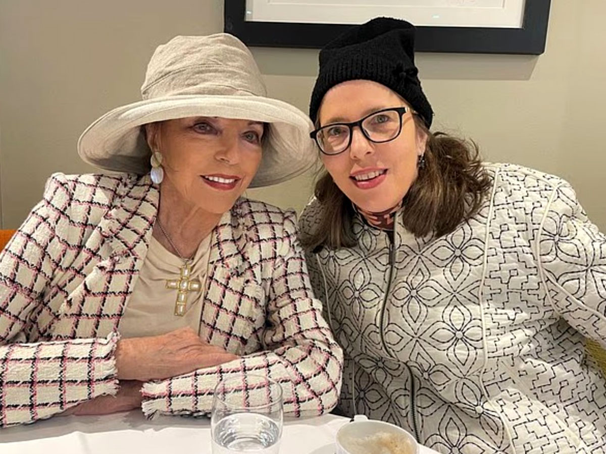 Джоан Коллинз с Кэти