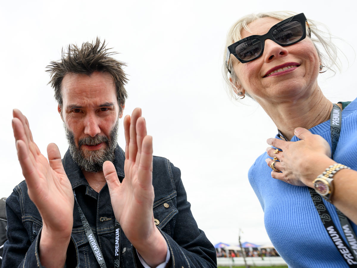 Киану Ривз и Александра Грант