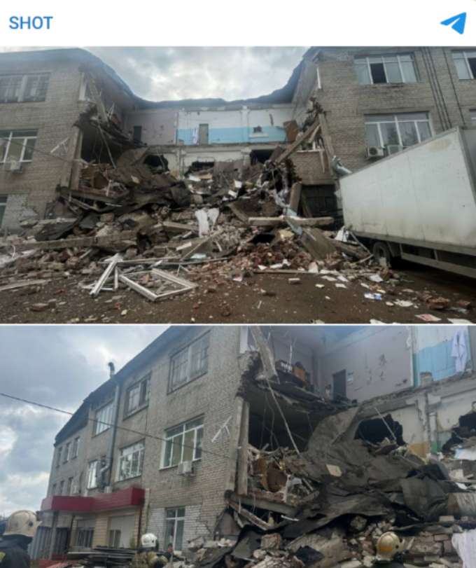 Второе обрушение дома в России подряд: в Екатеринбурге сложилось офисное здание