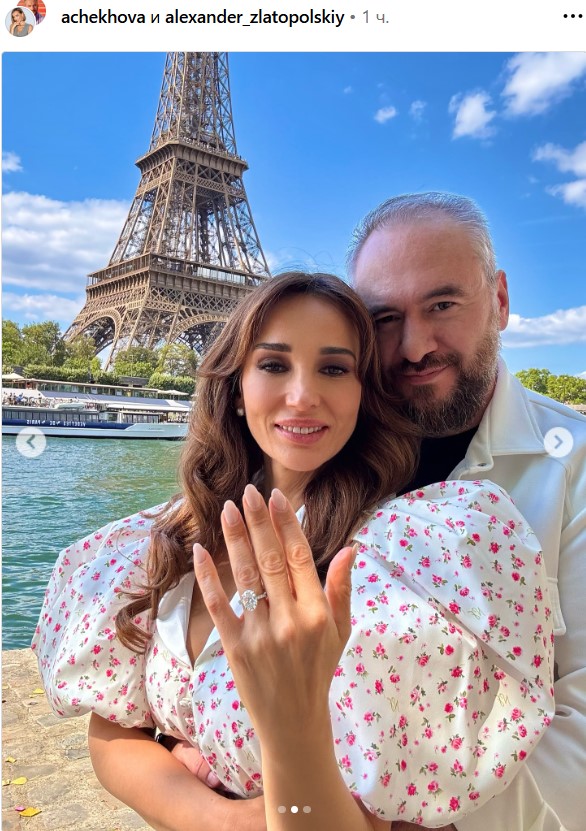 «Никто и никогда не любил меня так как он!» Анфиса Чехова о помолвке со звездой «Глухаря» Александром Златопольским