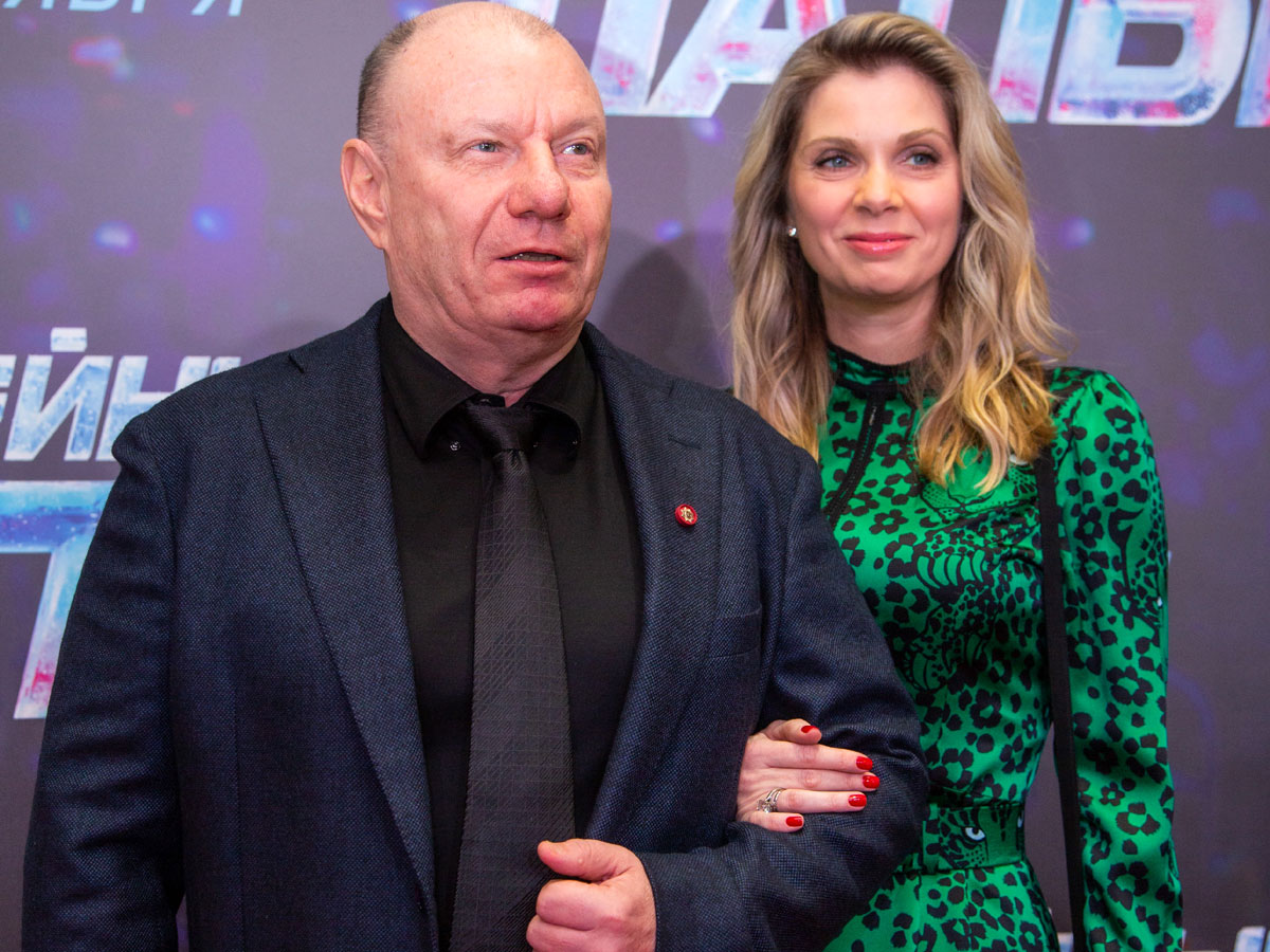 Владимир Потанин с супругой Екатериной