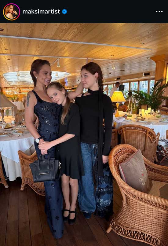«Прелестницы»: певица МакSим показала редкие кадры с красавицами-дочками